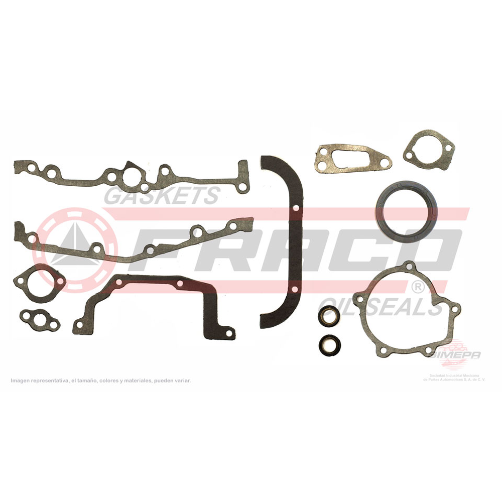 JUNTA TAPA DISTRIBUCION NISSAN TSURU III 97-017, TSUBAME 93-04, LUCINO 1.6L 96-00, SENTRA 1.6L 95-00