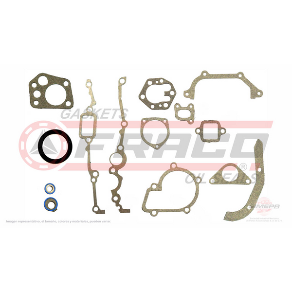 JUNTA TAPA DISTRIBUCION NIS PICKUP D21 91/04 2.4L L4 12 VALV