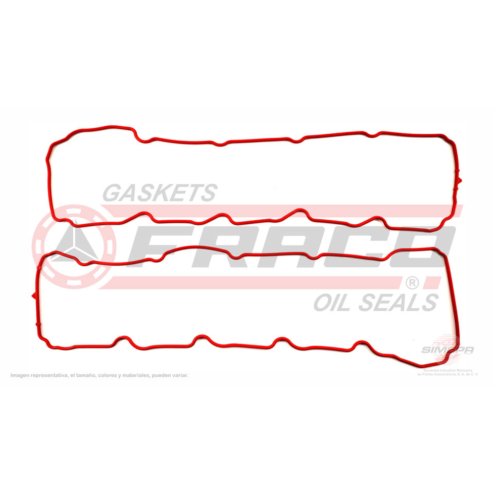 JGO JUNTAS TAPA PUNTERIA IZQ Y DER DOD RAM 2500 DAKOTA 02-05 4.7L V8