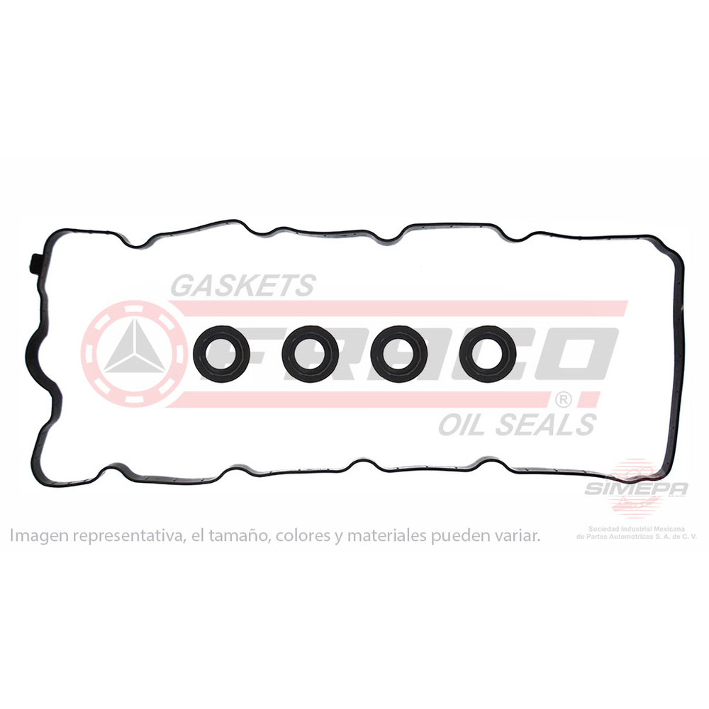 JUNTA TAPA PUNTERIAS DODGE VISION 1.6L 015-018, NEON 1.6L 017-018, RAM 700 1.6L 016-018 (1° DISEÑO)