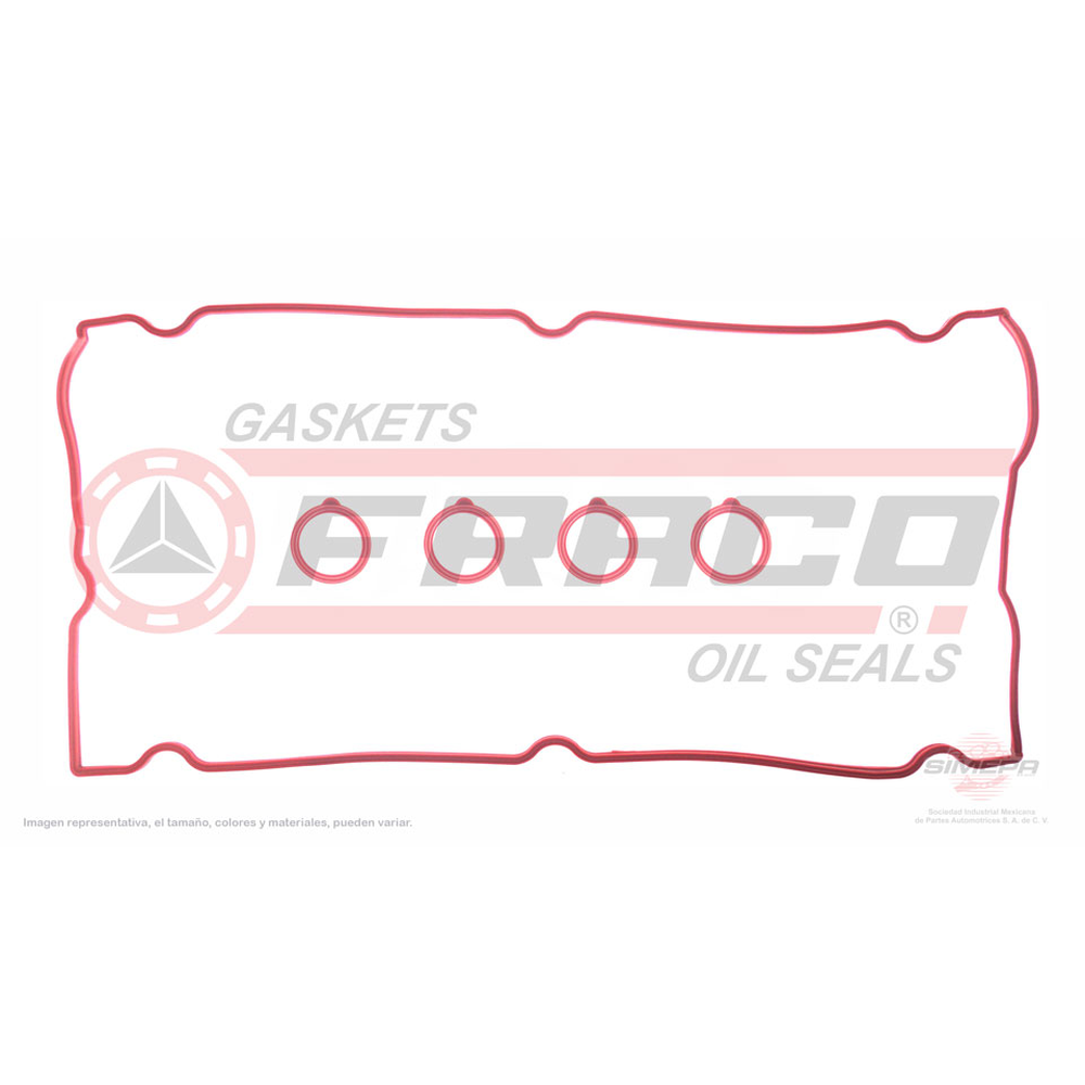 JUNTA TAPA PUNTERIAS STRATUS 2.4L 01-06, PT CRUISER 2.4L 01-010, WRANGLER 2.4L 04-06