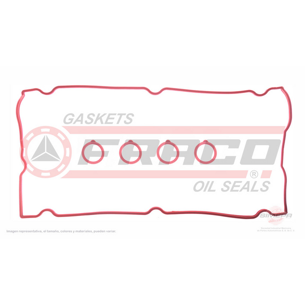 JUNTA TAPA PUNTERIAS STRATUS 2.4L 01-06, PT CRUISER 2.4L 01-010, WRANGLER 2.4L 04-06