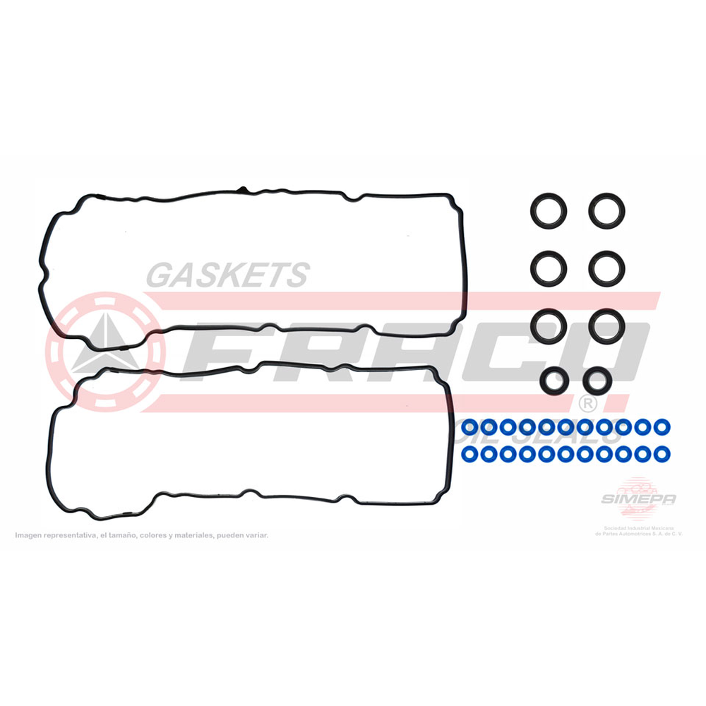 JUNTA TAPA DE PUNTERIAS FOR EDGE 07-10 3.5L V6 LIN MKS 09-12 3.7L V6 MAZDA 6 3.7L 09-13