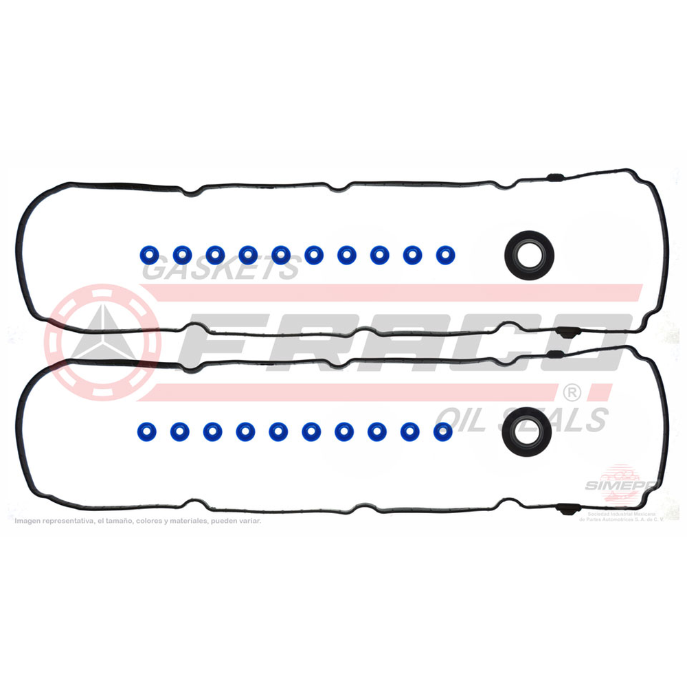 JUNTA TAPA DE PUNTERIAS F-150 6.2L 010-011, F-250 350 6.2L 011 (MOTOR ROMEO RAPTOR)