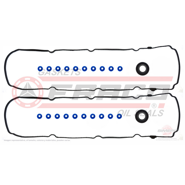 JUNTA TAPA DE PUNTERIAS F-150 6.2L 010-011, F-250 350 6.2L 011 (MOTOR ROMEO RAPTOR)