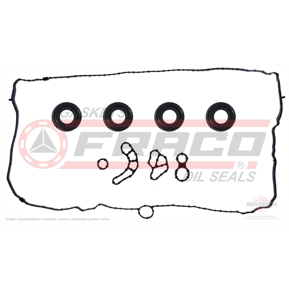 JUNTA TAPA PUNTERIAS S-10 2.5L 16 VALV  016-018,  COLORADO 2.5L 16 VALV  015-019