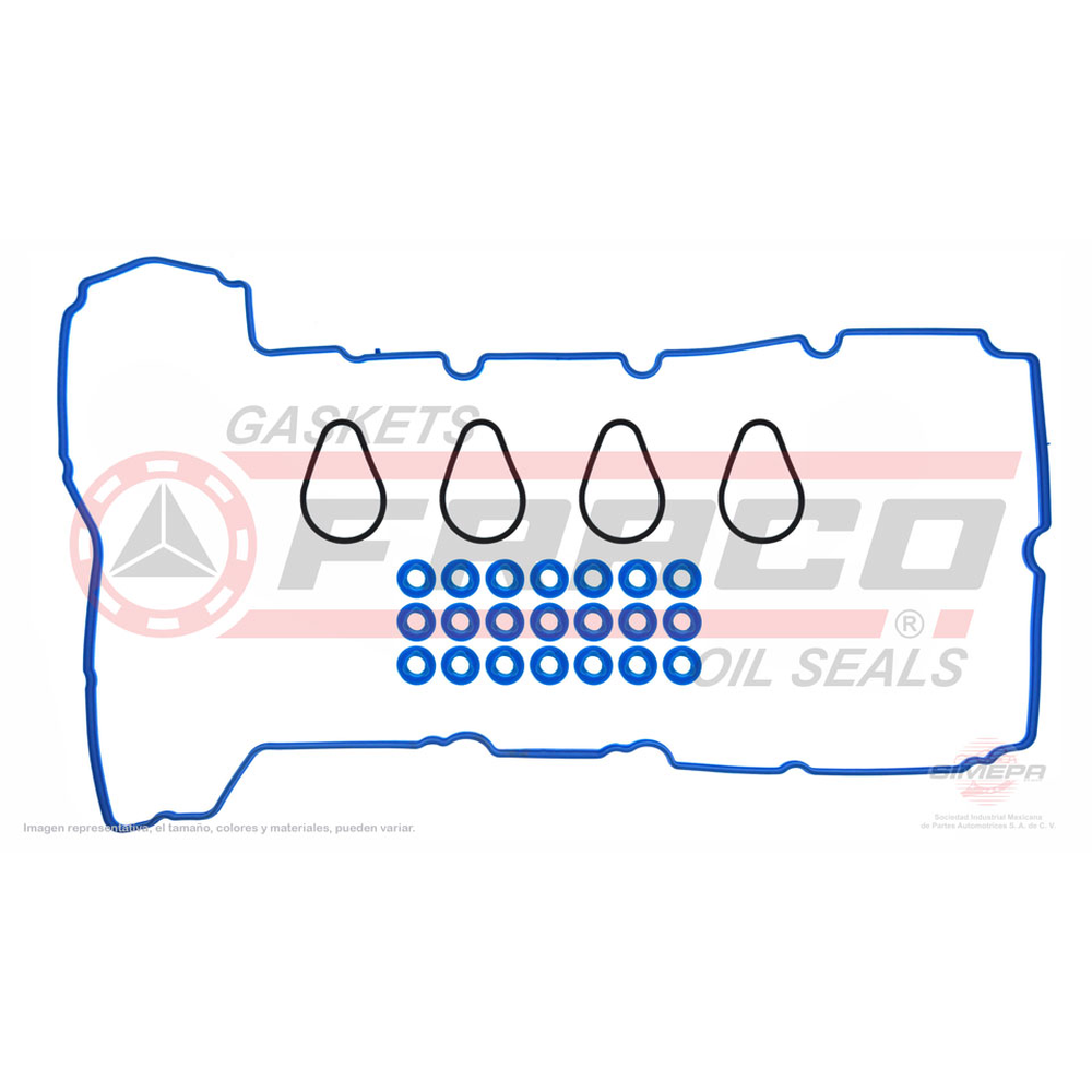 JUNTA TAPA PUNTERIAS CHEVROLET COLORADO 2.9L 010-012