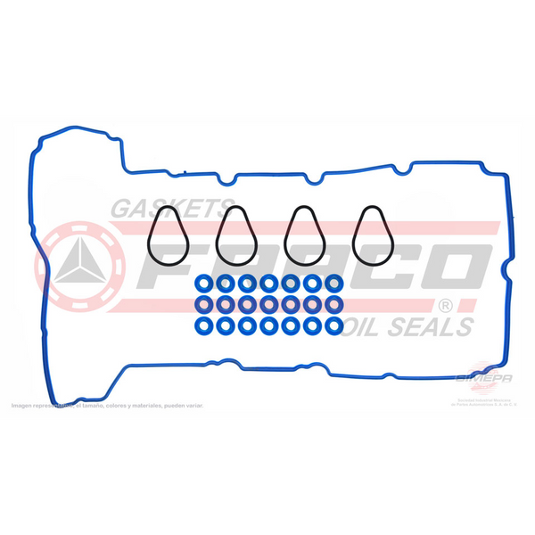 JUNTA TAPA PUNTERIAS CHEVROLET COLORADO 2.9L 010-012
