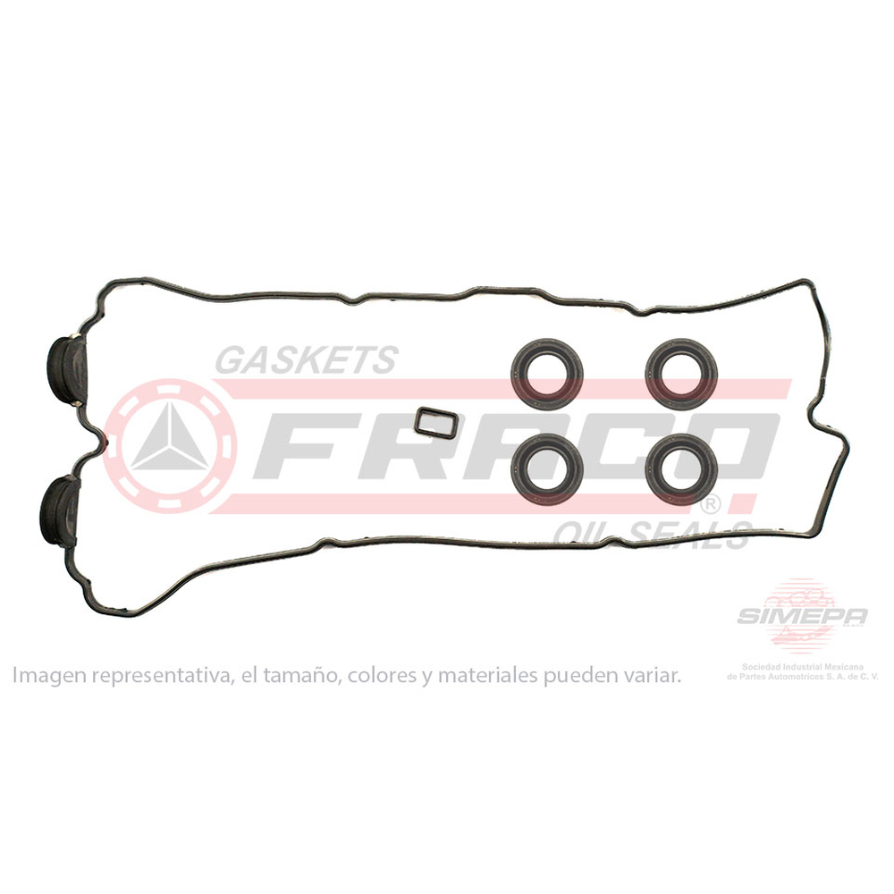 JUNTA TAPA PUNTERIAS NISSAN TSURU 1.6L 1997-2017, TSUBAME 1998-2004 (16 VAL)