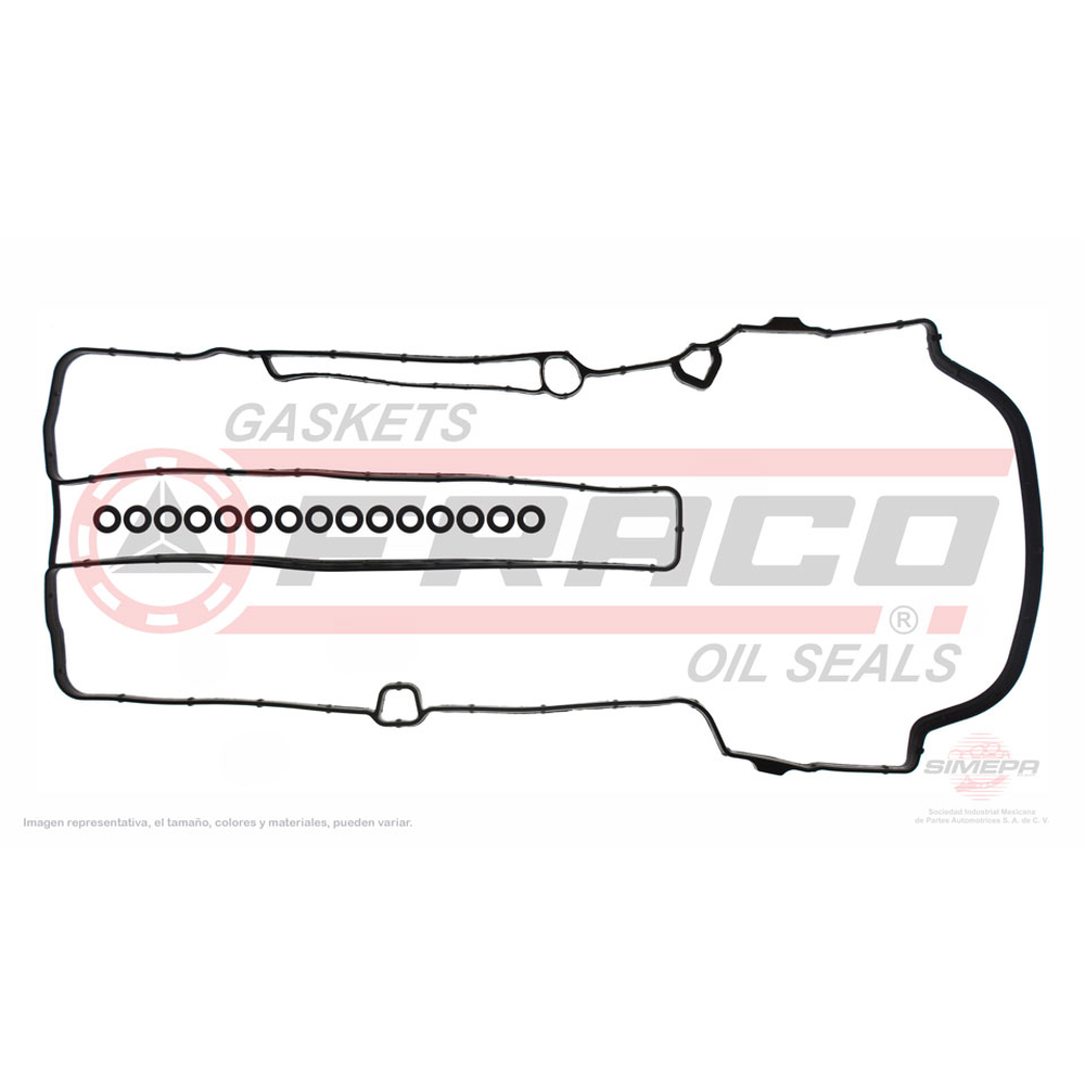 JUNTA TAPA PUNTERIAS BUICK ENCORE 1.4L 014-017, CRUZE 1.4L 014-016, SONIC 1.4L 012-016, TRAX 1.4L 014-015