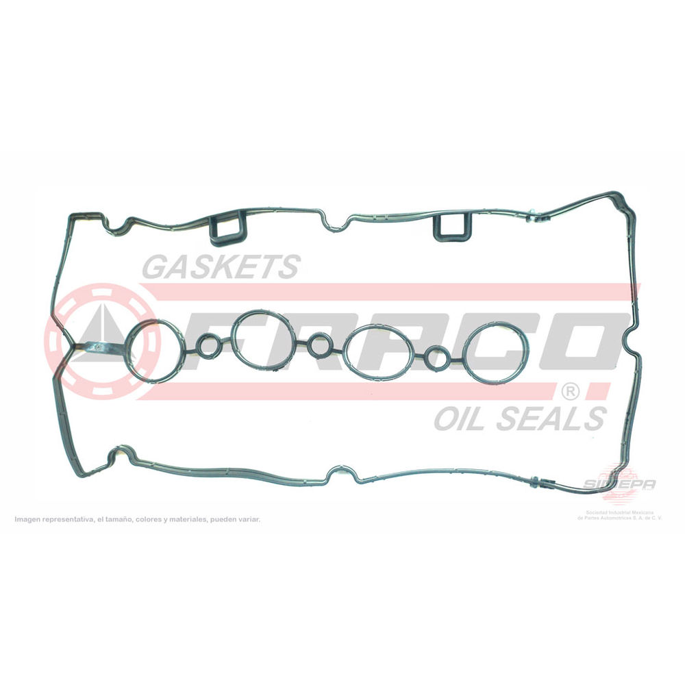 JUNTA TAPA PUNTERIAS TRAX 1.8L 013-019, AVEO 1.6L 08-011, SONIC 1.6L 012-018, CRUZE 1.8L 010-015