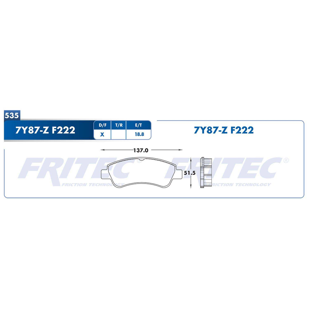 BALATAS DISCO TRAS FIAT DUCATO 08/12