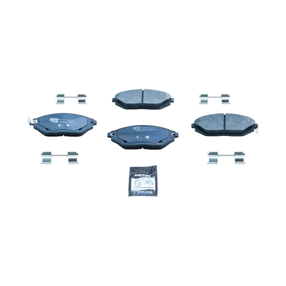 BALATA DELANTERA CHEVROLET SPARK (CLASICO) 1.2L 2011-2017, BEAT 1.2L 2018-2021 (HOKC252)