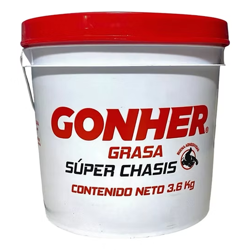 GRASA GONHER SUPERCHASIS LITIO NLGI 2 3.6KG