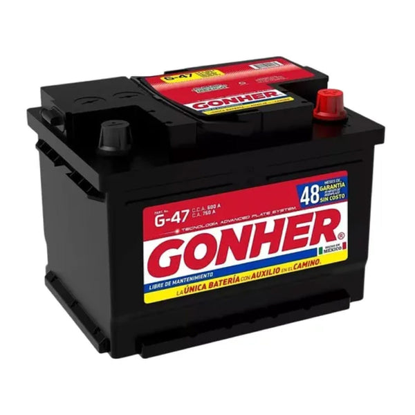 ACUMULADOR CAPACIDAD DE ARRANQUE A 0°C 750 AMPS -/+