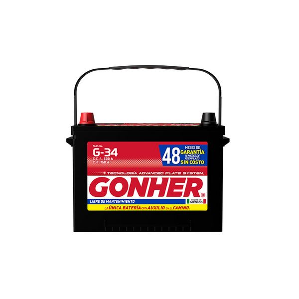 ACUMULADOR CAPACIDAD DE ARRANQUE A 0°C 750 AMPS +/-