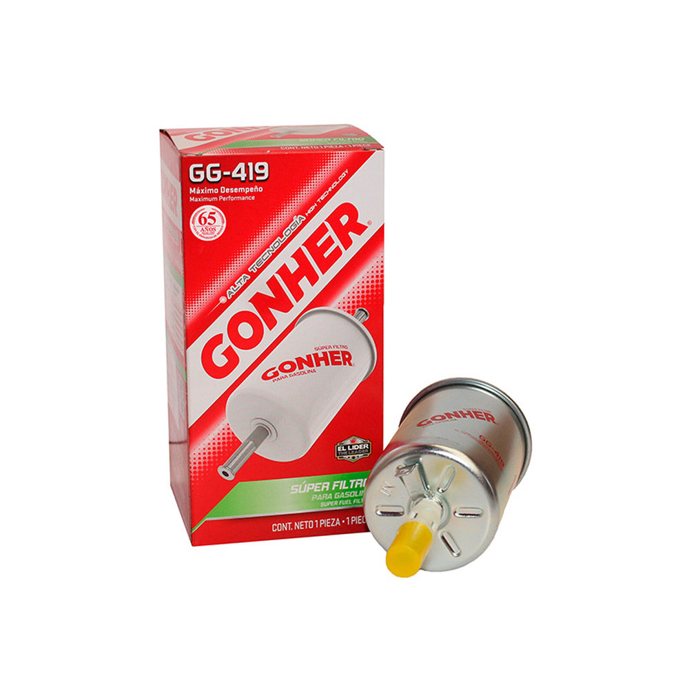 FILTRO DE GASOLINA CHEVROLET AVEO 1.6L 08-018, MATIZ 1.0L 04-015