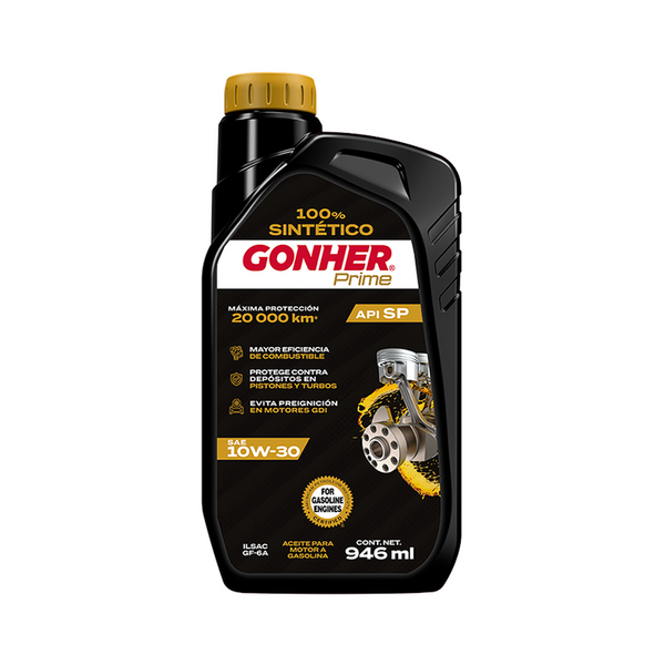ACEITE SINTETICO PARA MOTOR A GASOLINA BOTE 946ML.