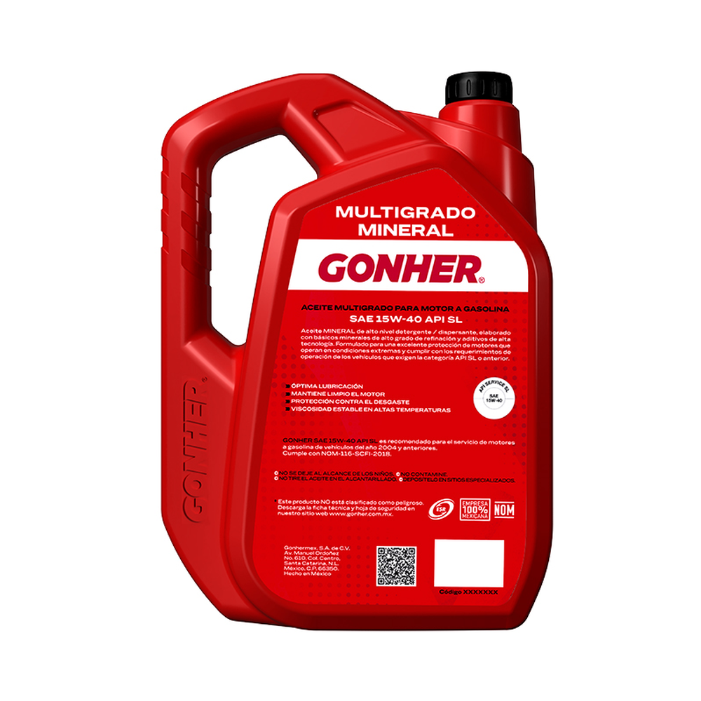 ACEITE MULTIGRADO PARA MOTOR GARRAFA 5 LTS