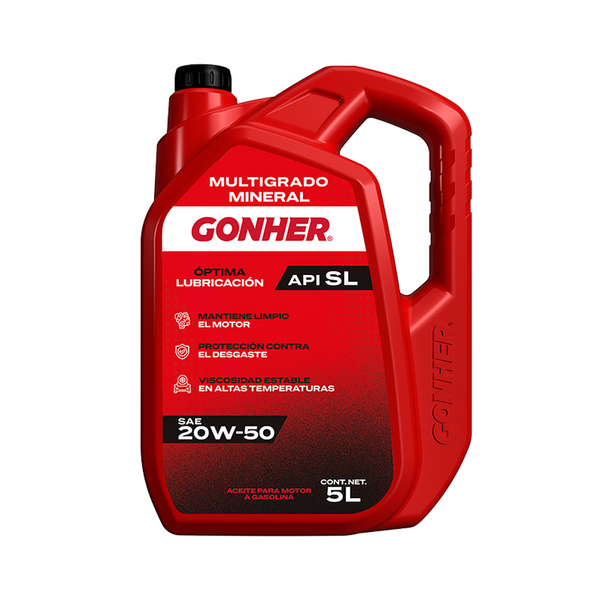 ACEITE MULTIGRADO PARA MOTOR GARRAFA 5 LTS