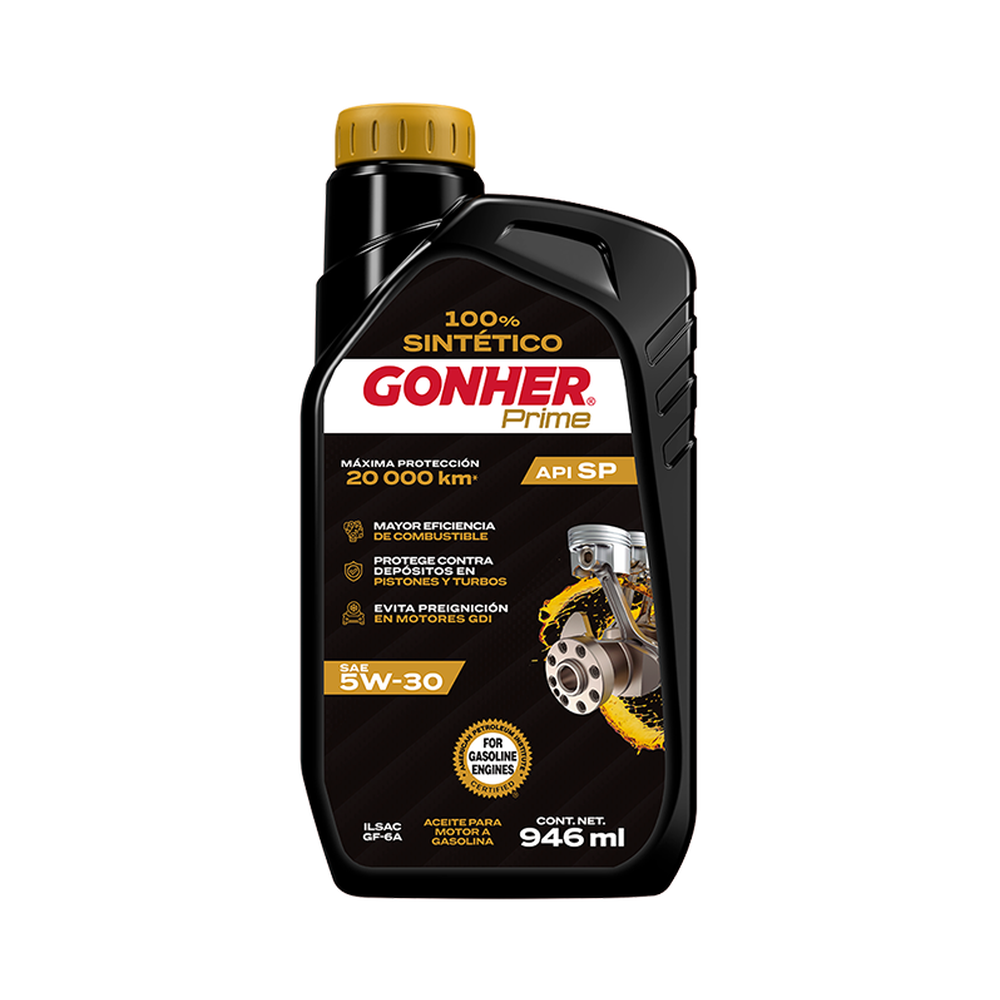 ACEITE SINTETICO PARA MOTOR A GASOLINA BOTE 946ML