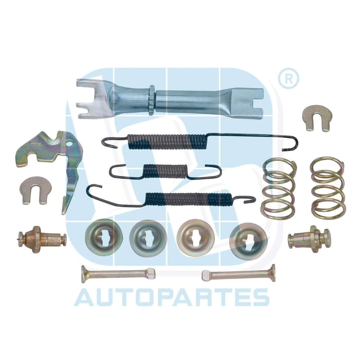 KIT FRENO DE TAMBOR TRASERO IZQUIERDO NISSAN TSURU 1.6L 92-017, SENTRA 95-00 (OW1438)