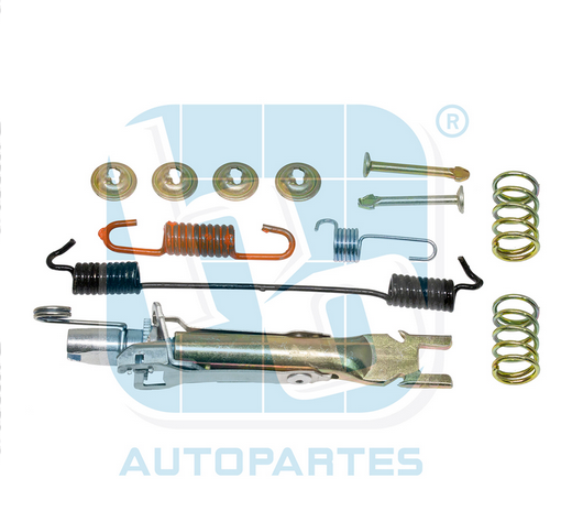 KIT FRENO DE TAMBOR IZQUIERDO DUSTER 013-016,OROCH 018-019(OW1694) RAM 700 015-019(OW2Y20)