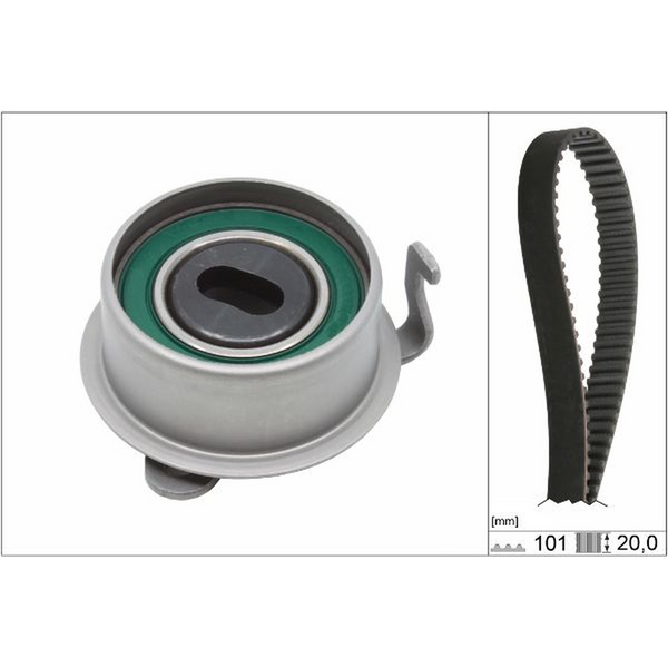 KIT DE DISTRIBUCION DODGE ATOS 1.0L 1.1L 01-012