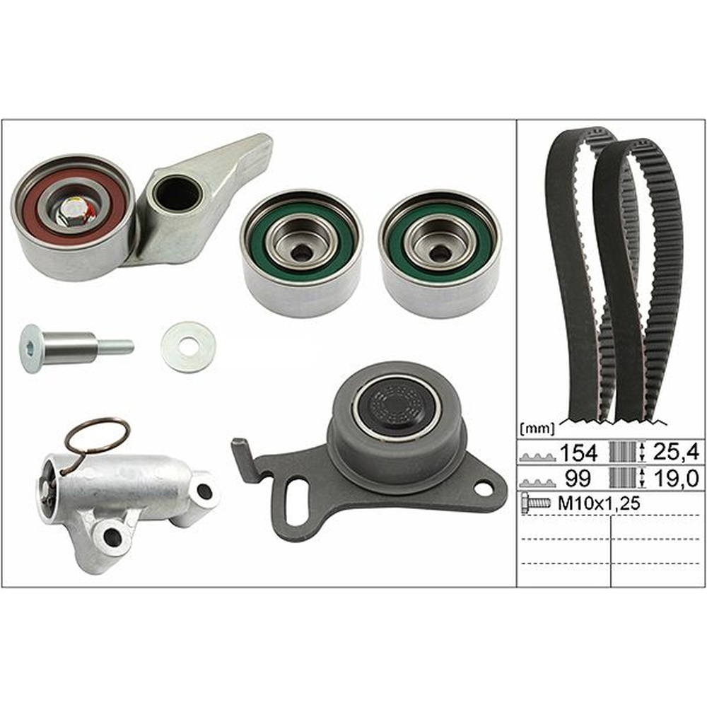 KIT DE DISTRIBUCION MITSUBISHI L200 2.5L (TDI) 2008-2020