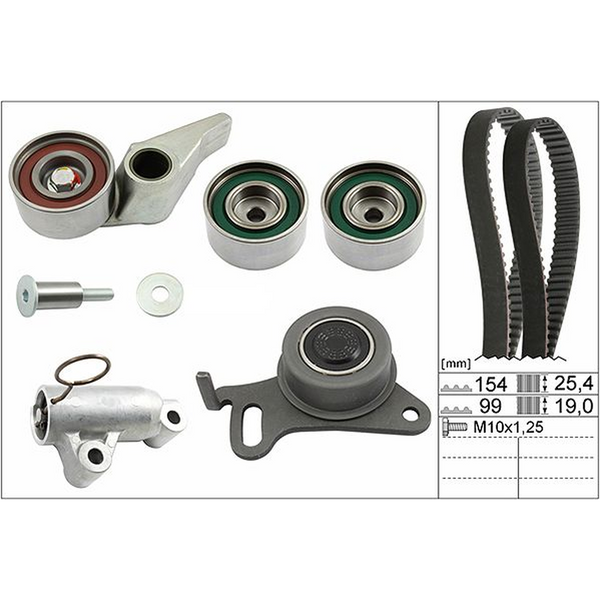 KIT DE DISTRIBUCION MITSUBISHI L200 2.5L (TDI) 2008-2020