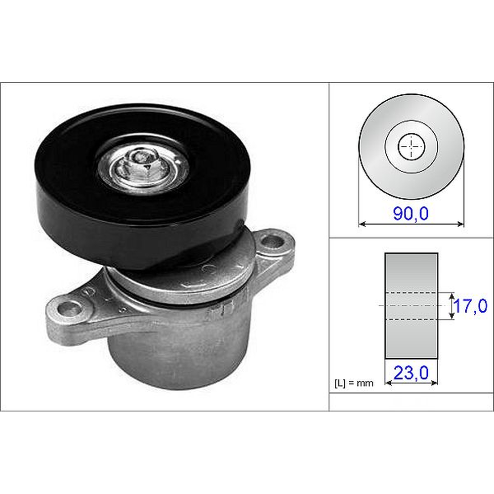 TENSOR BANDA ACCESORIOS SUZ AERIO 06/07 2.3L L4 SX4 08/10 2.0L L4