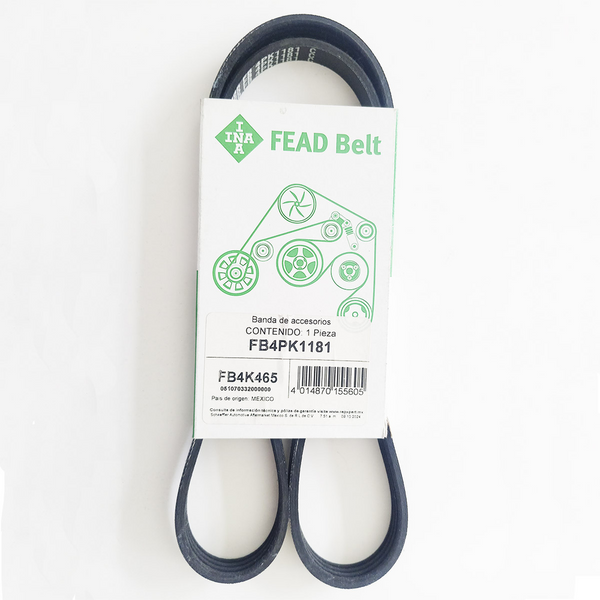 BANDA ACCESORIOS TOYOTA YARIS 1.5L 06-014  (C/AA)