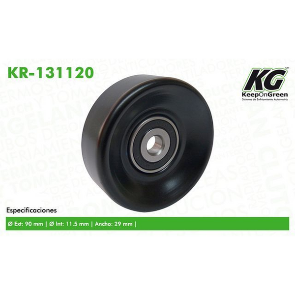 POLEA GUIA ACCESORIOS CHR VOYAGER GRAND VOYAGER 91/00 3.0L V6  KEEP ON GREEN