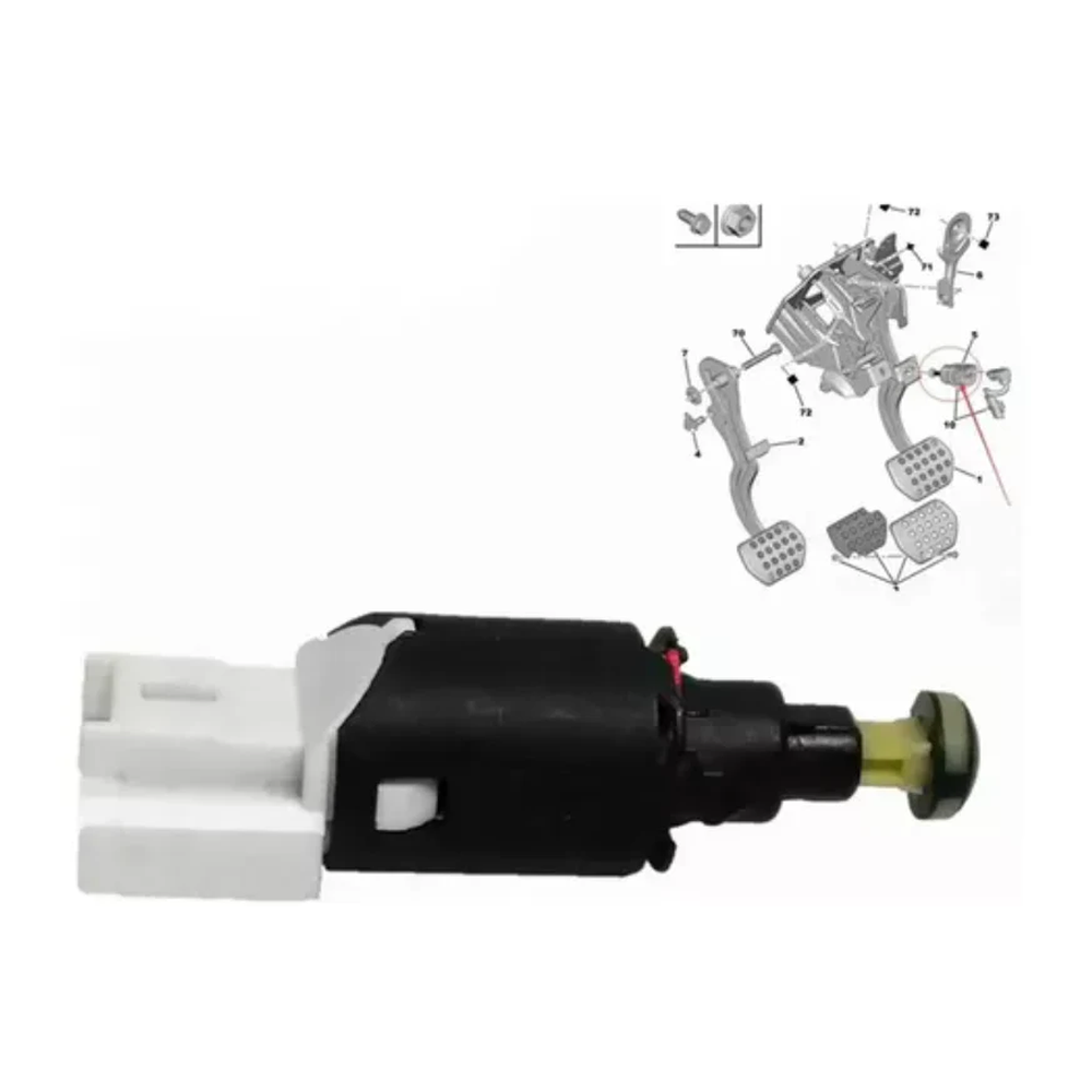 BULBO DE STOP RENAULT SANDERO 1.6L L4, KWID 1.0L L3, PEUGEOT 206 1.4 L4