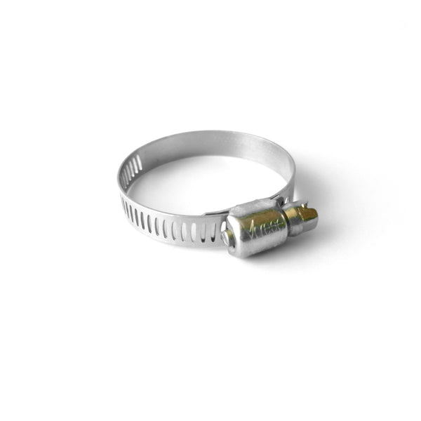 ABRAZADERA MINI SINFIN DORADA RANGO DE APERTURA MINIMO 17 MAXIMO 32 MM