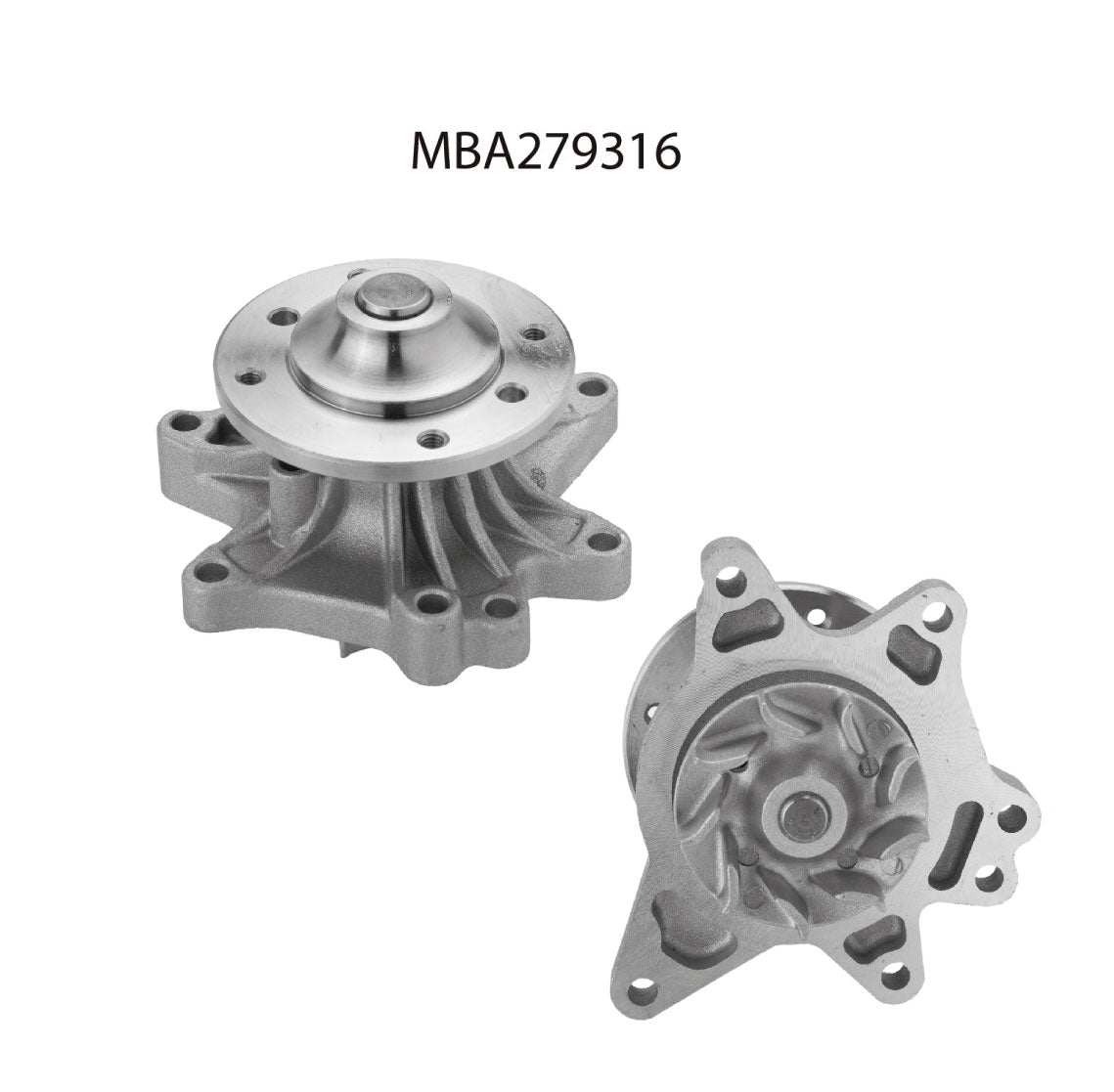 BOMBA PARA REFRIGERANTE SIN POLEA TOY MATRIX 03/07 1.8L L4