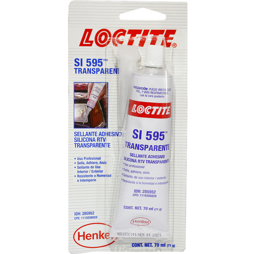LOCTITE SILICON RTV TRANSPARENTE