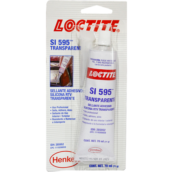 LOCTITE SILICON RTV TRANSPARENTE