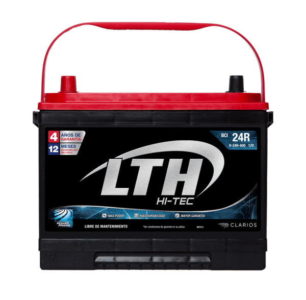 ACUMULADOR CAPACIDAD DE ARRANQUE A 0°C 750 AMPS -/+