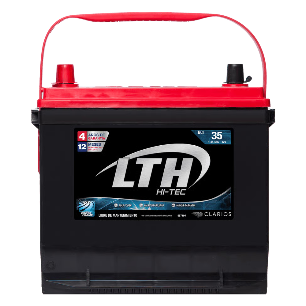 ACUMULADOR CAPACIDAD DE ARRANQUE A 0°C 718 AMPS -/+