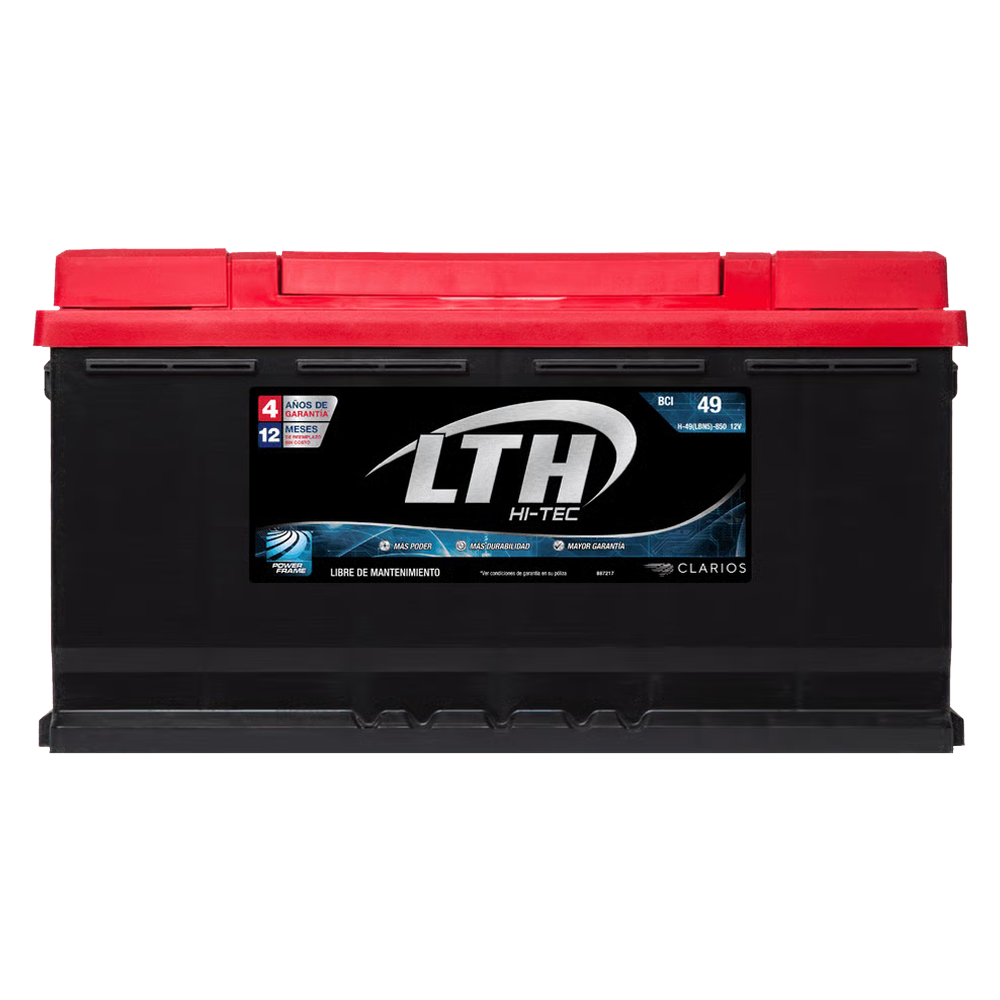 ACUMULADOR CAPACIDAD DE ARRANQUE A 0°C 1062 AMPS -/+