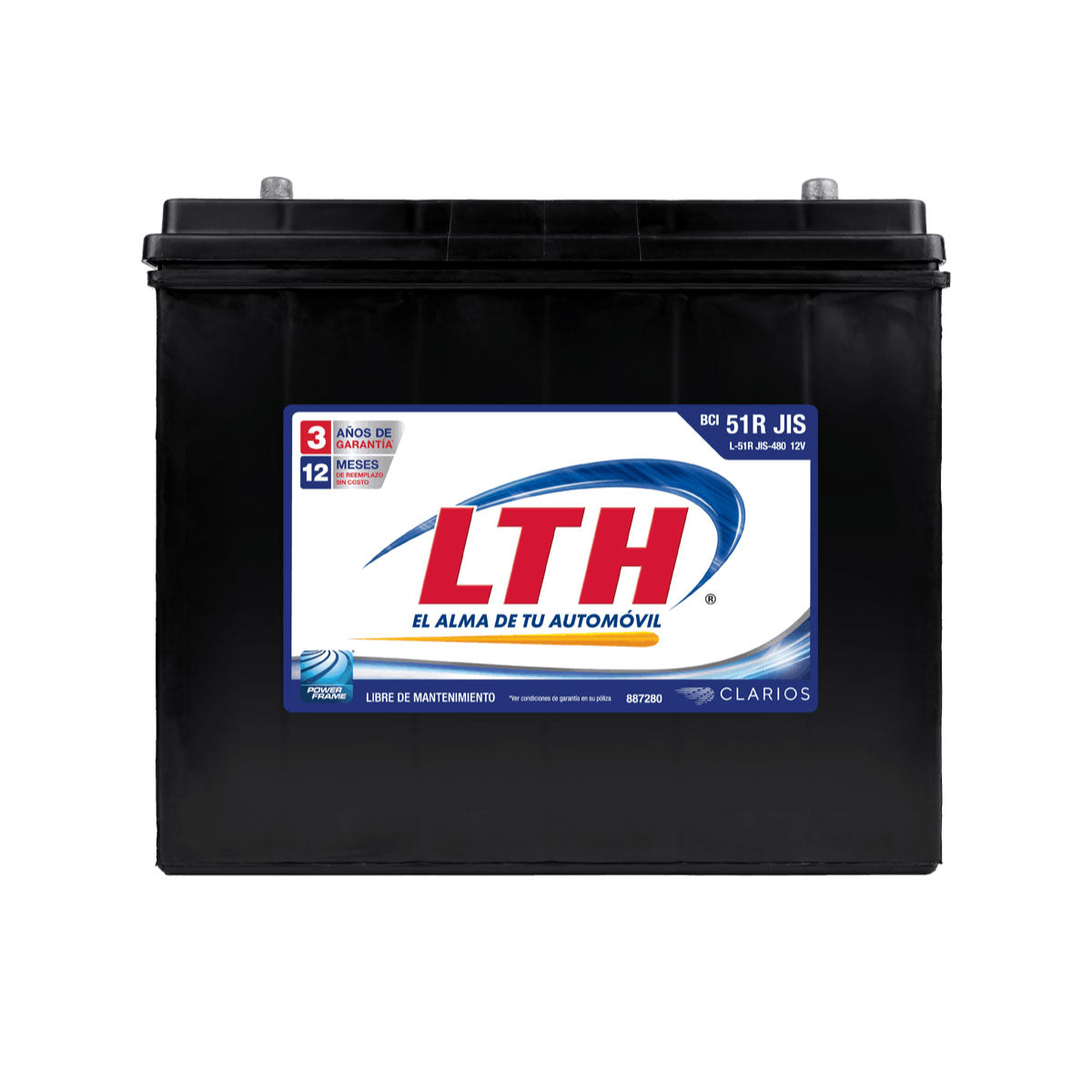 ACUMULADOR CAPACIDAD DE ARRANQUE CCA 480 AMP SWIFT