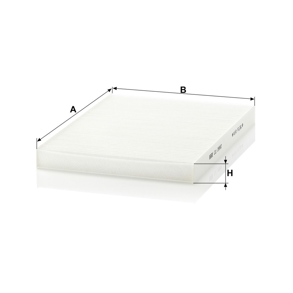 FILTRO DE CABINA VW GOLF 93/99 PASSAT 96/02  DERBY 01/03 2.0L L4