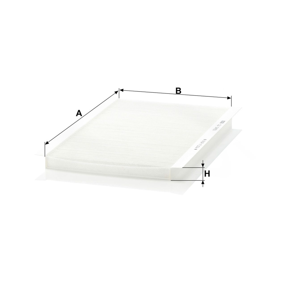 FILTRO DE CABINA CHEVROLET CHEVY 1996-2012