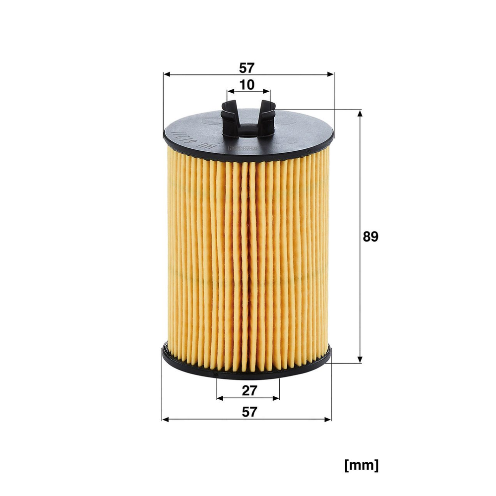 FILTRO DE ACEITE MER BENZ B200 06/11 2.0L L4