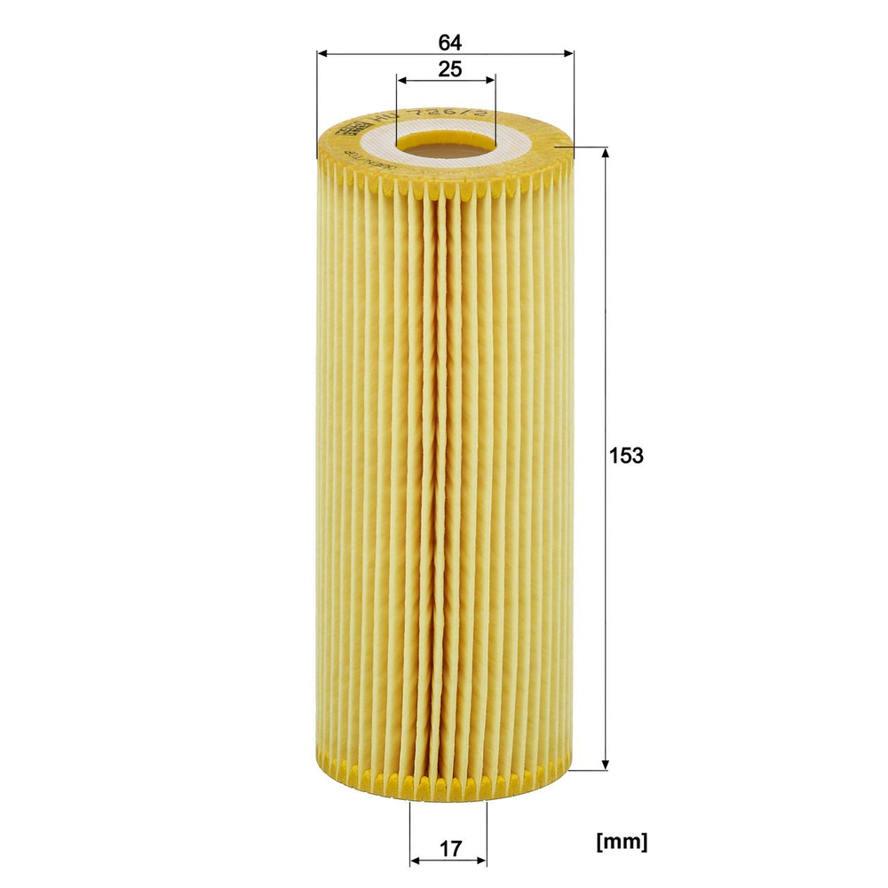 FILTRO DE ACEITE VW JETTA CLASICO 1.9L 2011-2012, VW JETTA A4 1.9L 2000-2005, CRAFTER 2.5L 2008-2012 (TDI)