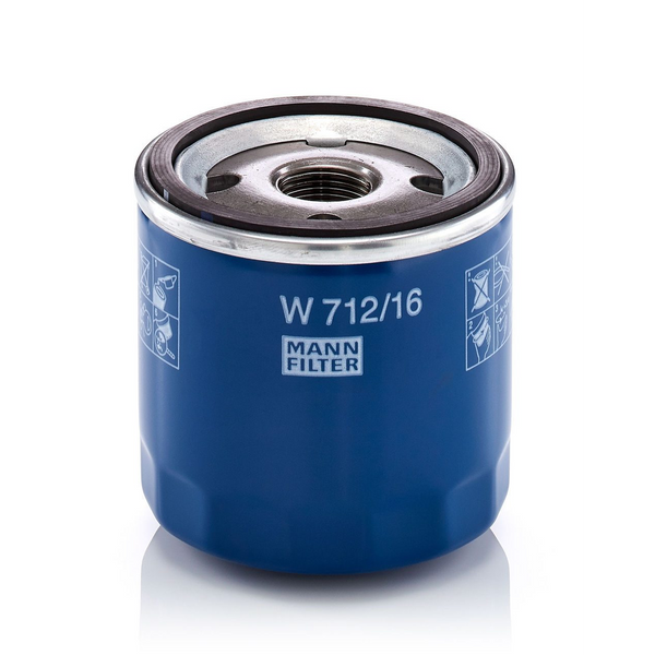 FILTRO DE ACEITE FIAT PANDA 1.2L 07-012, ALFA ROMEO 147 2.0L 02-05