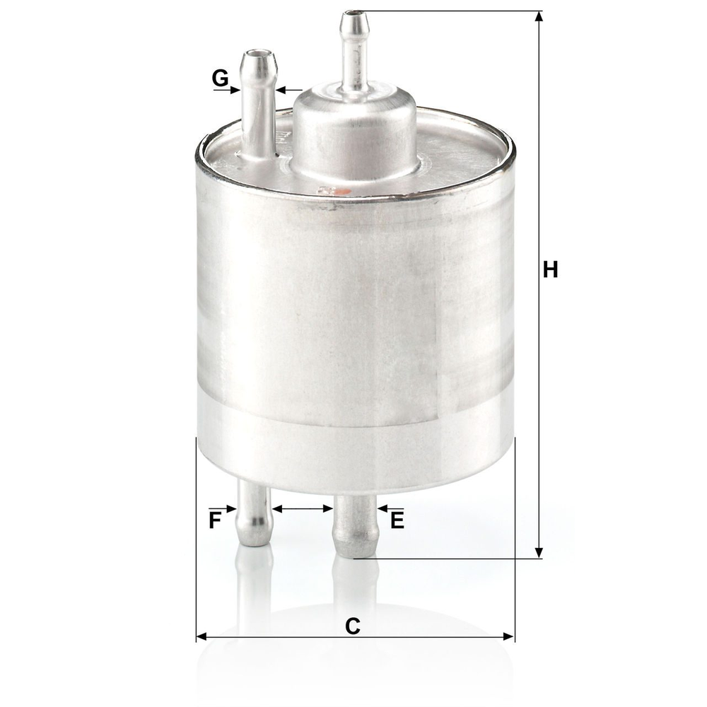 FILTRO DE GASOLINA MERCEDEZ BENZ A160 1.6L 00-04, MERCEDEZ BENZ A190 1.9L 01-04