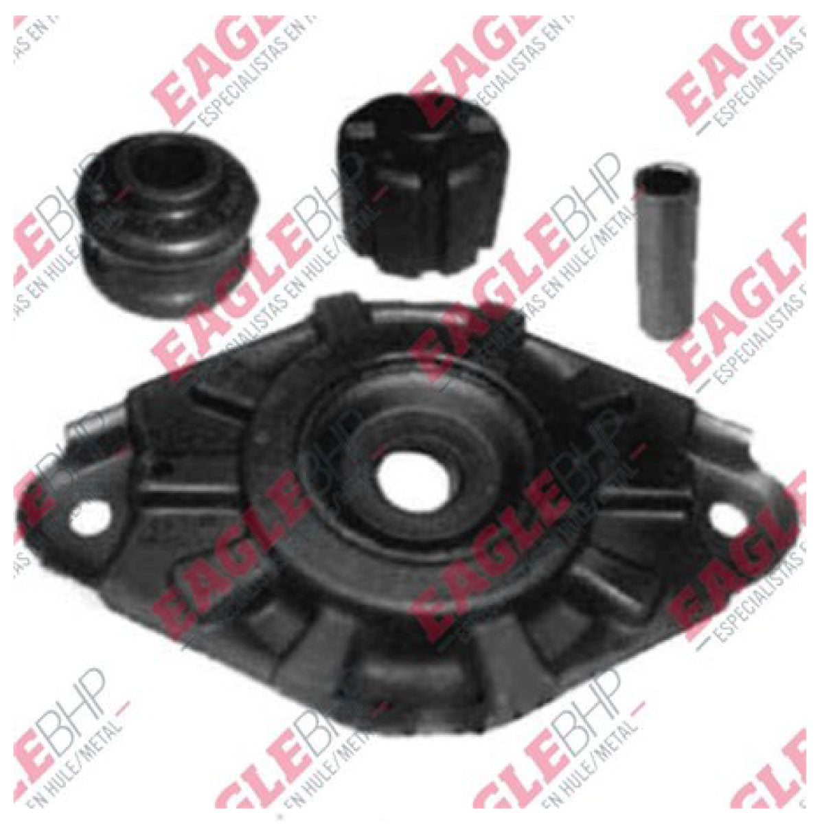 BASE AMORTIGUADOR TRASERO IZQ-DER NISSAN SENTRA 01-06, RENAULT SCALA 011-13, NISSAN ALMERA 01-05