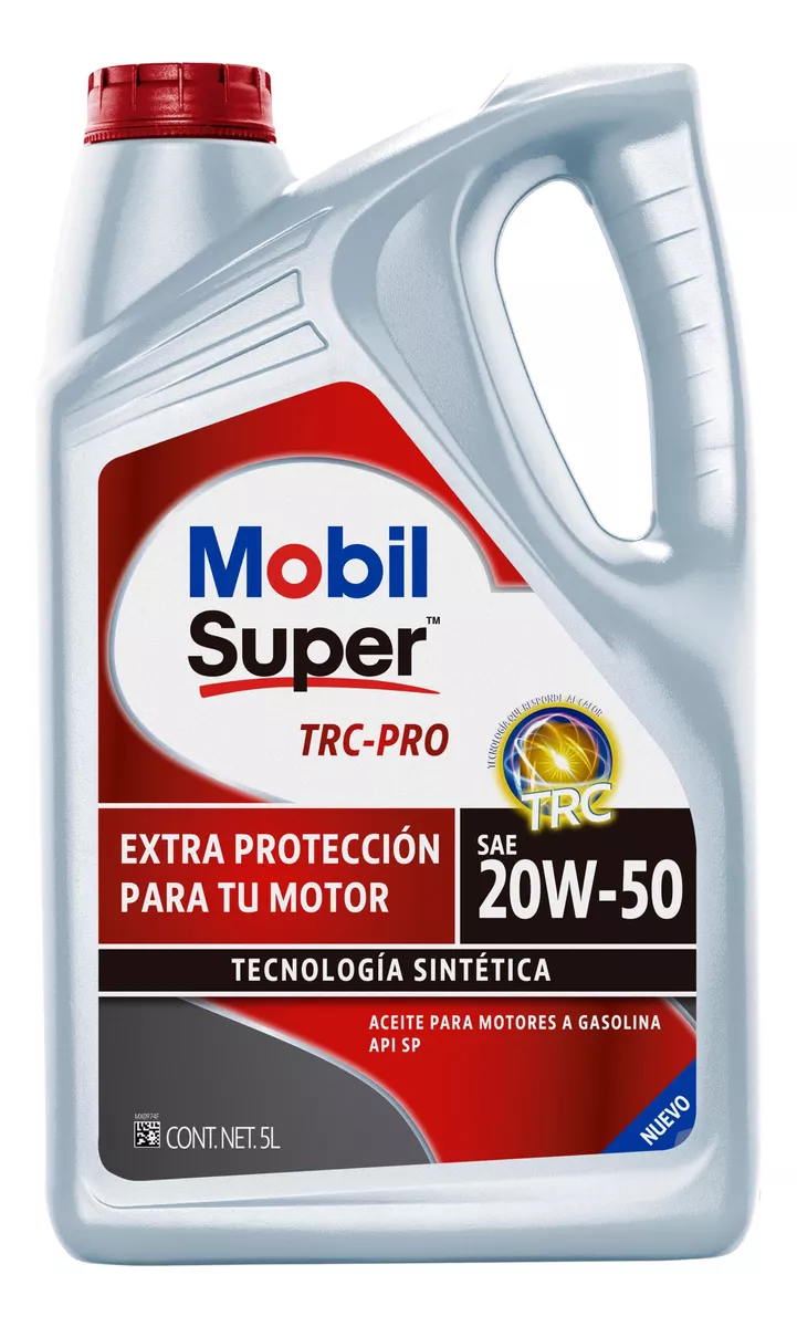 ACEITE MOBIL SUPER TRC PRO 20W50 GARRAFA 5L = 125013